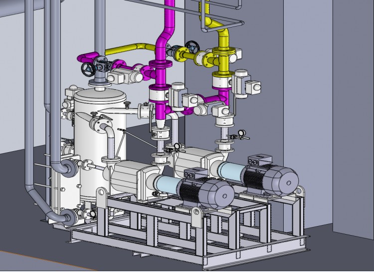 Steam turbine vacuum system revamping